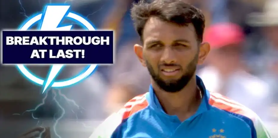 Out! Prasidh Ends Bethell's Charge