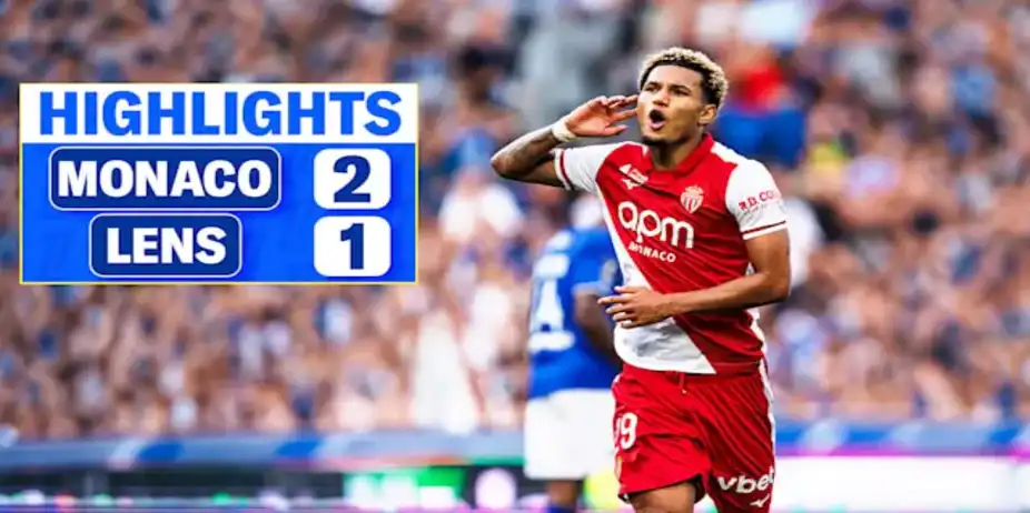 Monaco vs Lens: Highlights