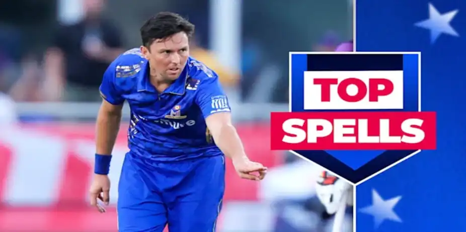 Boult's 4/17 vs LA Knight Riders