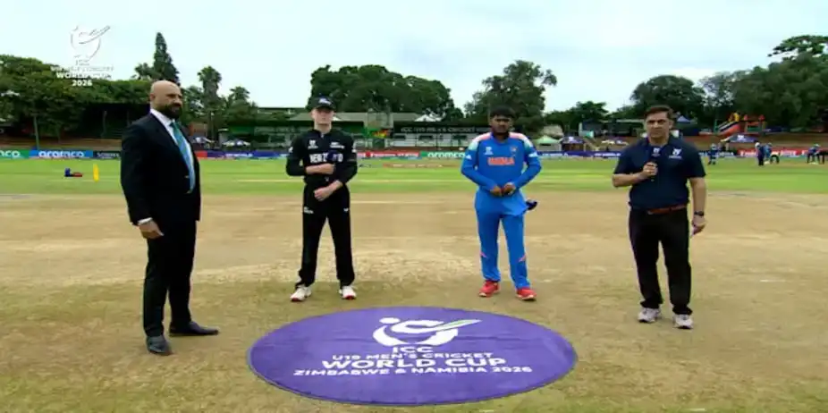 Toss! India Opt to Field