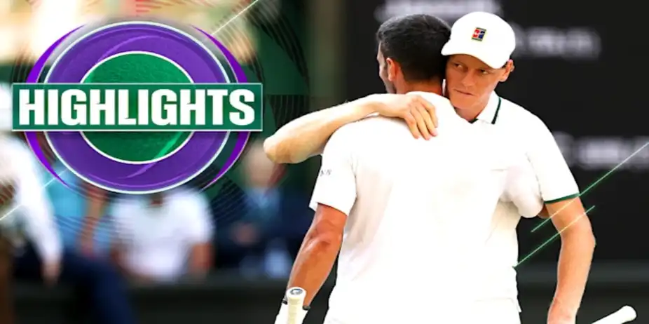 Sinner vs Djokovic: SF Highlights