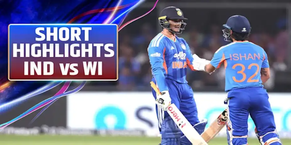 India vs West Indies: 3rd T20I, Short Highlights