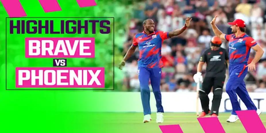 Southern Brave vs Birmingham Phoenix: Highlights