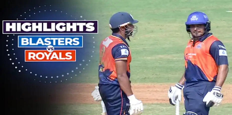 Bandra Blasters vs Maratha Royals: Highlights
