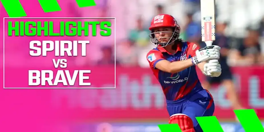 London Spirit vs Southern Brave: Highlights