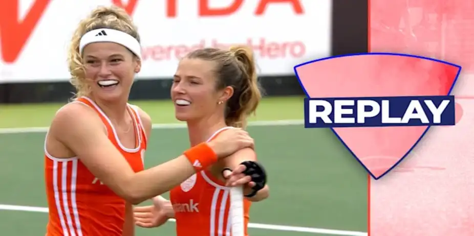Replay: Netherlands vs Australia