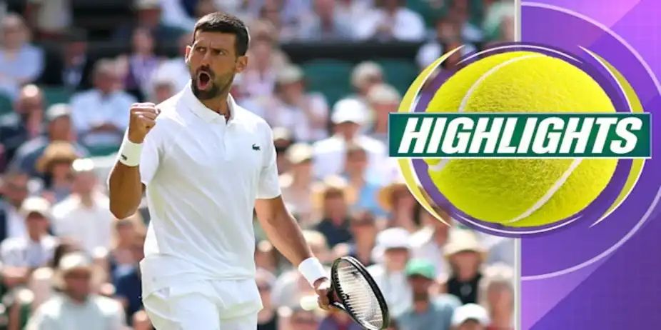 Djokovic vs Evans: Rd 2 Highlights