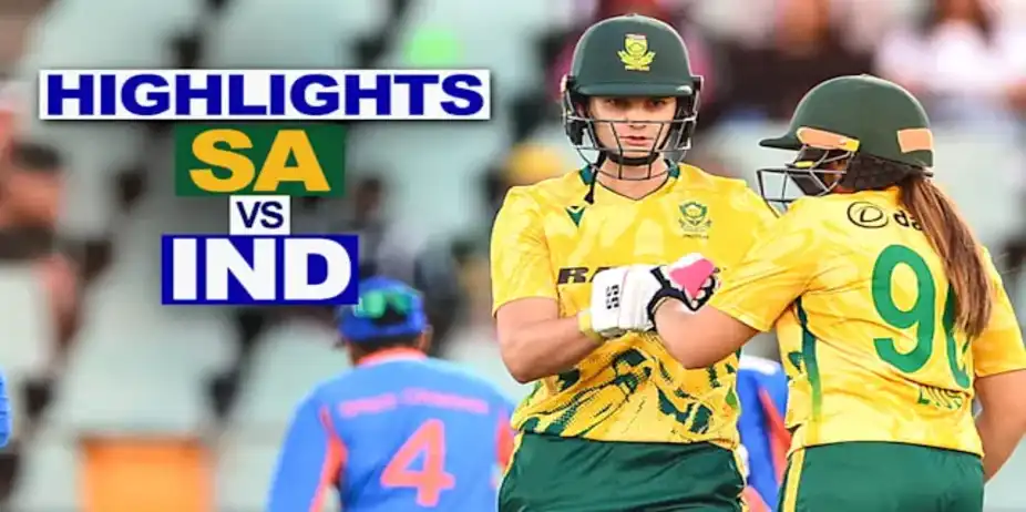 SA W vs IND W: 5th T20I, Highlights