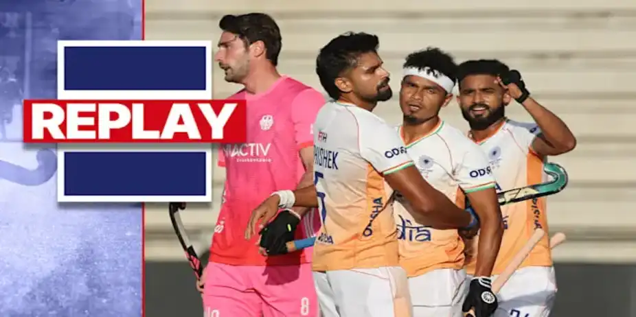India vs Germany: Replay