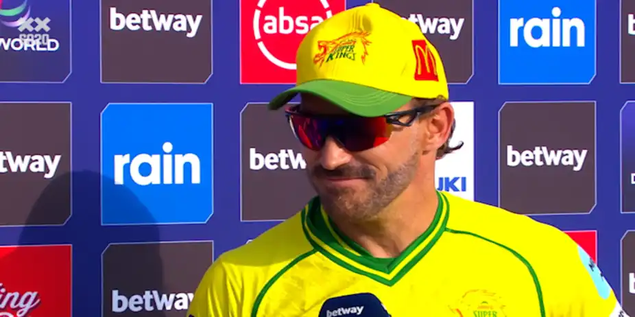 We Have Been Consistent as a Team: Faf