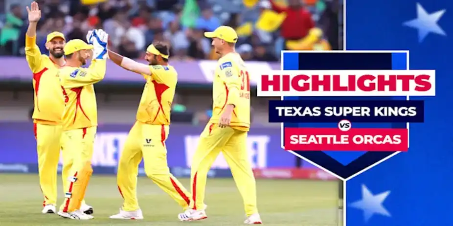 Texas Super Kings vs Seattle Orcas: Highlights