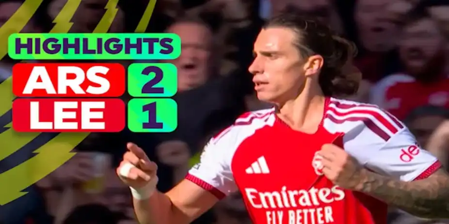 Arsenal vs Leeds: Highlights