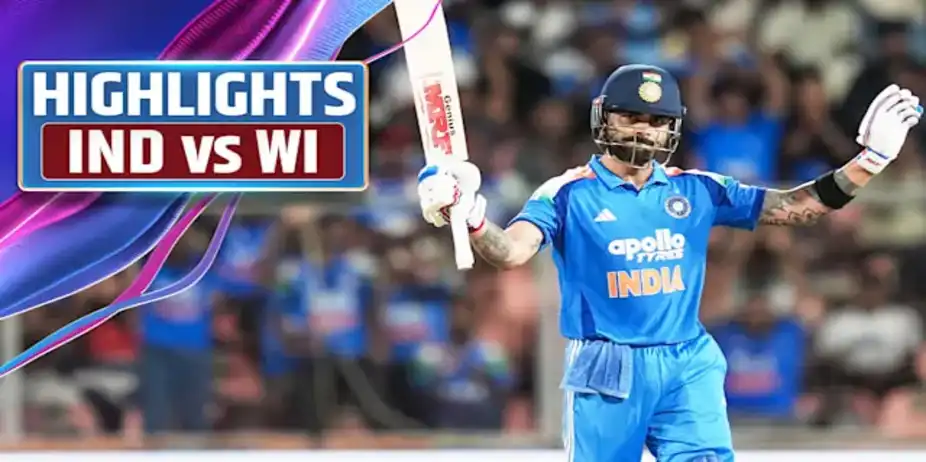 India vs West Indies: 1st ODI, Highlights