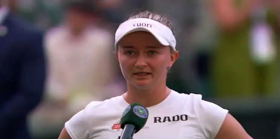 Krejcikova Reacts After a Tough Win