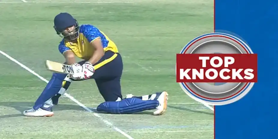 Prabhudessai's 51* vs Jammu & Kashmir