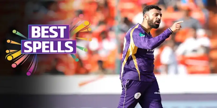 Chakaravarthy's 3/36 vs SRH