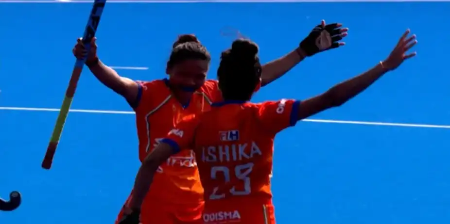 1-0! Ishika Puts India Ahead