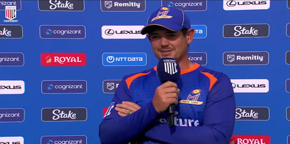 Belief Never Left The Group: De Kock