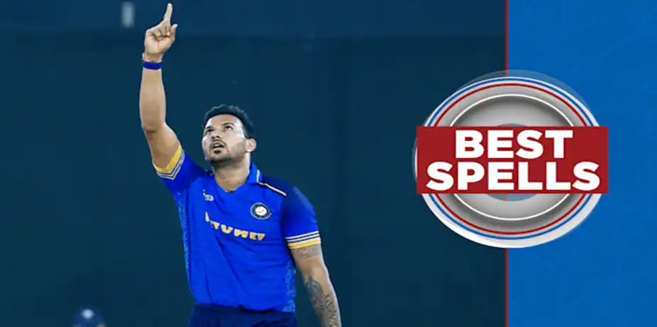 Rajan's 4/37 vs Rajasthan