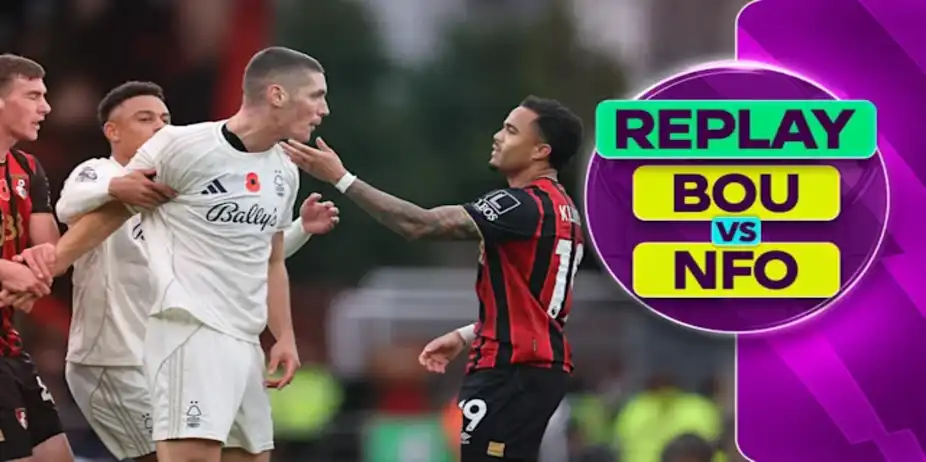 Bournemouth vs Nottingham Forest: Replay