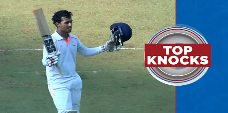 Mokhade's 101* vs Odisha in 2nd Inns