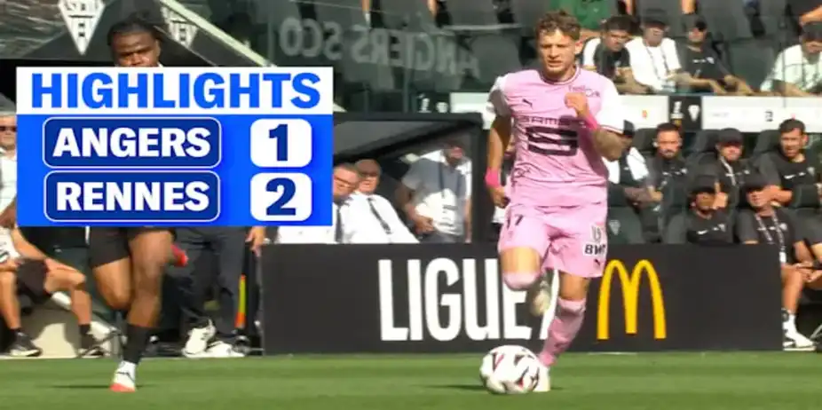 Angers vs Rennes: Highlights