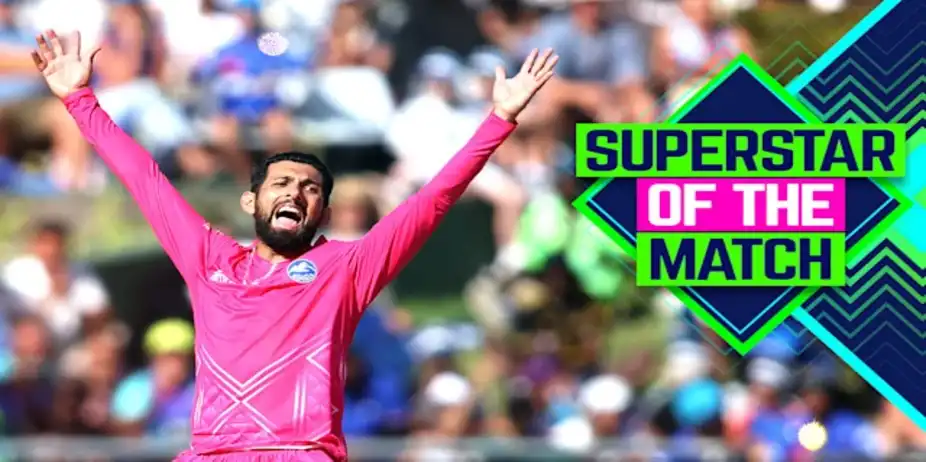 Raza's 4/13 vs MI Cape Town