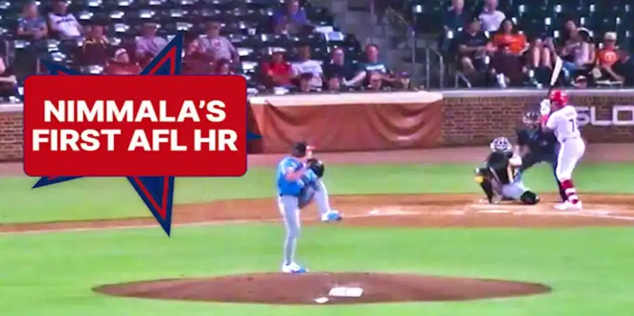 Nimmala Hits First Arizona Fall League Homer