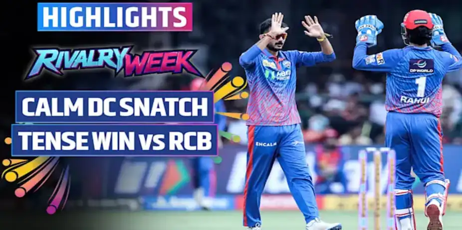 RCB vs DC: Highlights