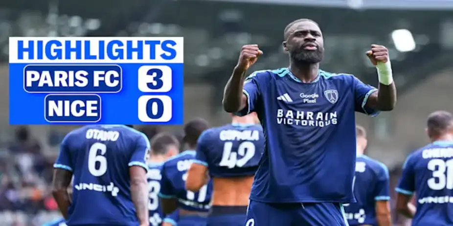Paris FC vs Nice: Highlights