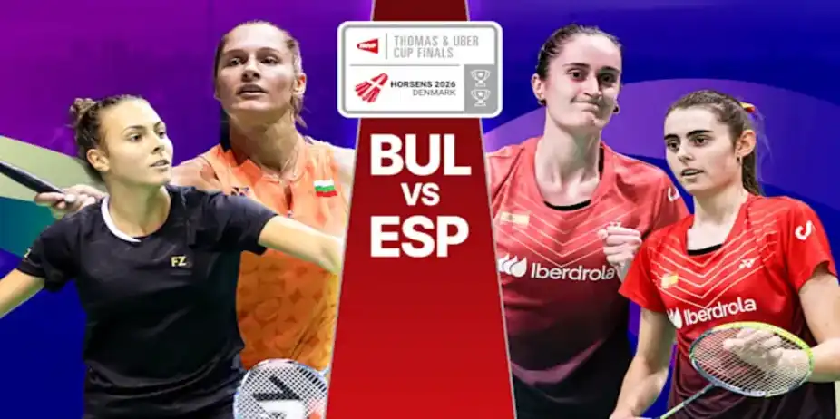 Bulgaria vs Spain: Uber Cup, Group Stage