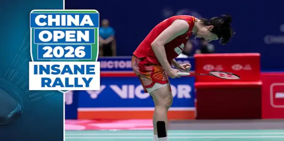 Chen Yu Fei Wins an Insane Rally