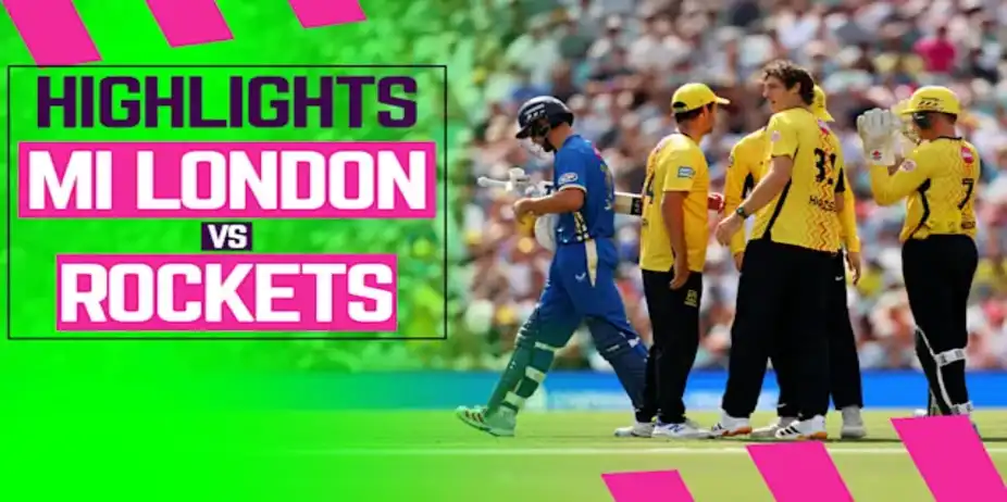 MI London vs Trent Rockets: Highlights