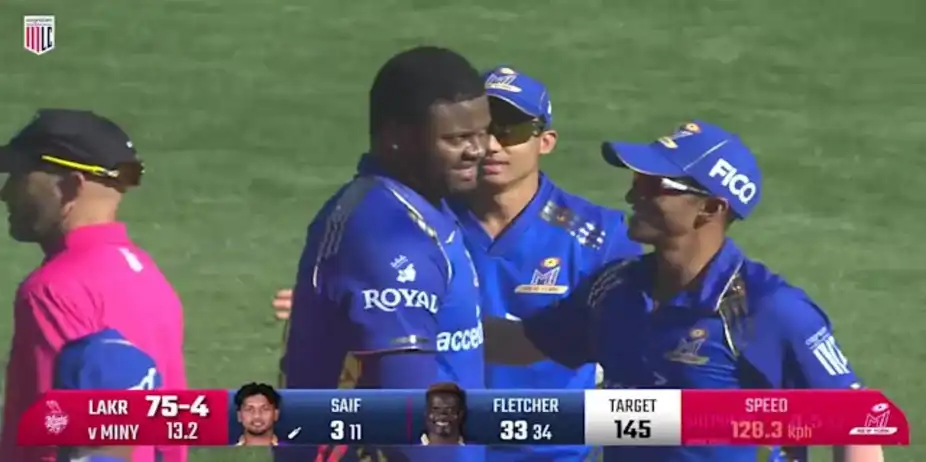 Another Wicket Falls!
