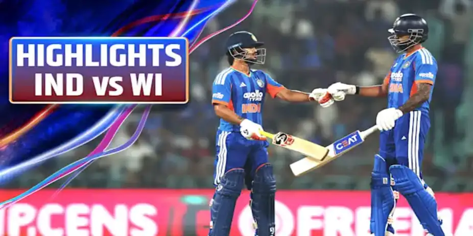 India vs West Indies: 1st T20I, Highlights