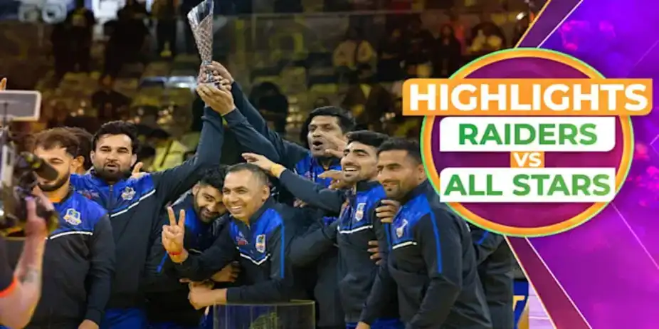 Raiders 28-45 All Stars