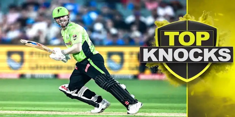 Warner's 67* vs Adelaide Strikers