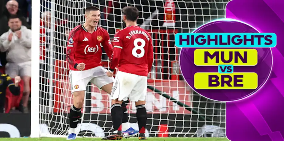 Manchester United 2-1 Brentford