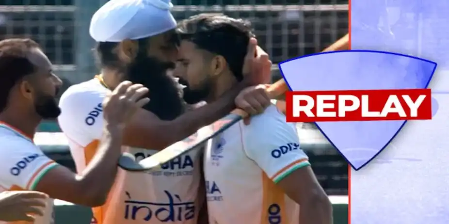 Replay: Argentina vs India