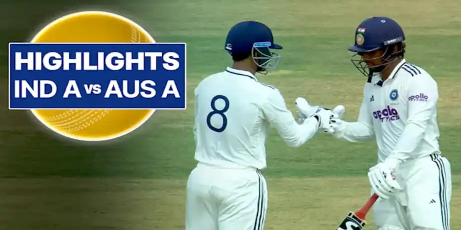 1st Multi-day Match: IND A vs AUS A, Day 1 Highlights