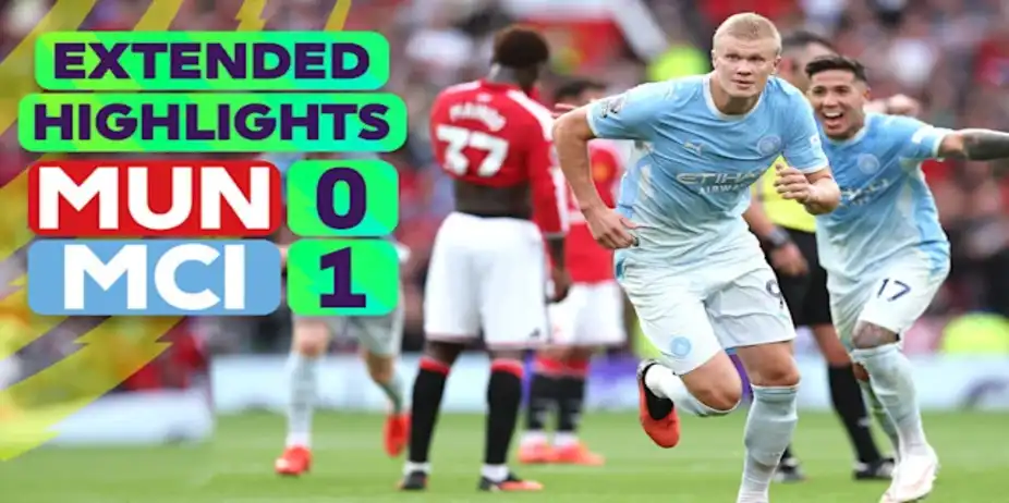 Manchester United vs Manchester City: Extended Highlights