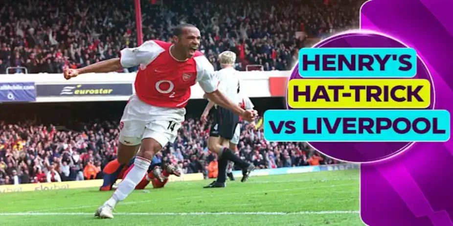 Henry Rips Up Liverpool at Highbury