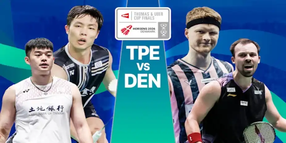 Chinese Taipei vs Denmark: Thomas Cup, Group Stage