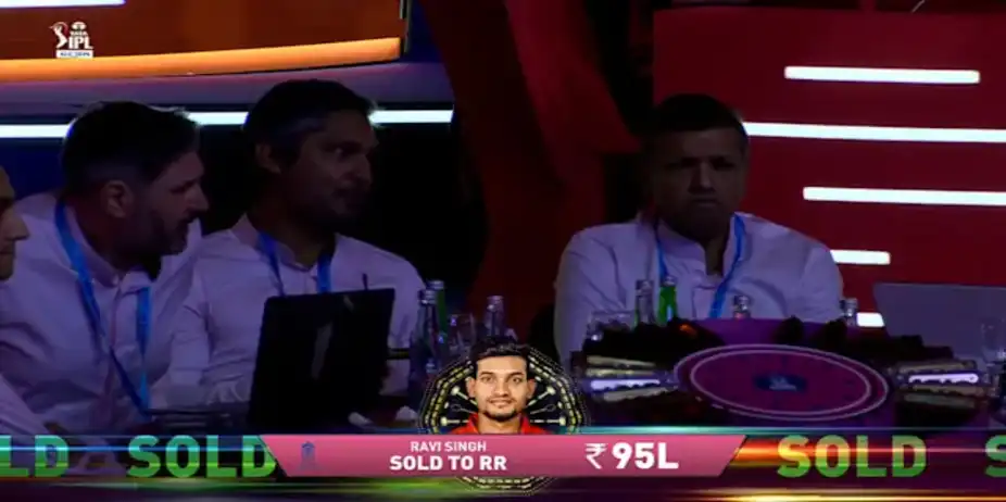 95L! Ravi Joins RR Camp