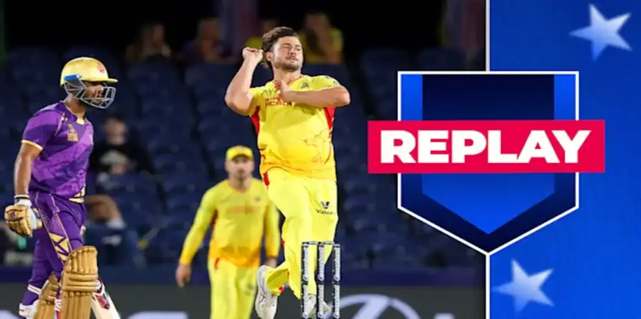 Texas Super Kings vs LA Knight Riders: Replay