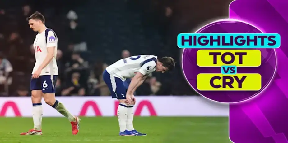 Tottenham Hotspur 1-3 Crystal Palace