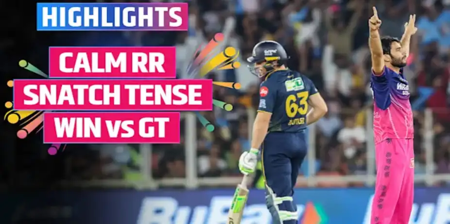 GT vs RR: Highlights