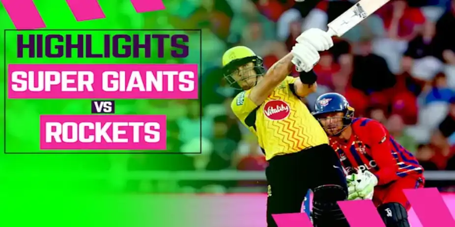 Manchester Super Giants vs Trent Rockets: Highlights