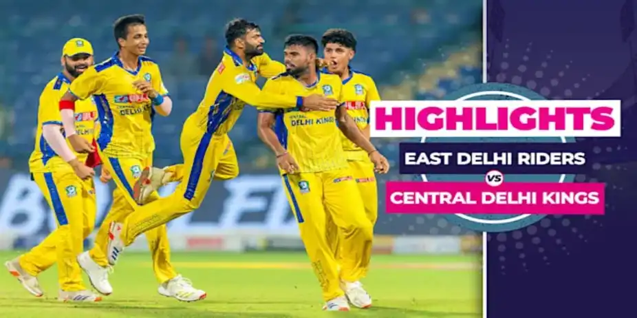 East Delhi Riders vs Central Delhi Kings: Highlights