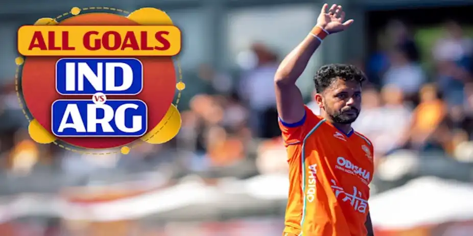 India vs Argentina: 2nd Round, All Goals